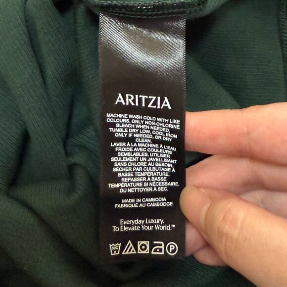 NWOT Aritzia TNA Homestretch™ Rib Crew T-shirt - Picture 7 of 8